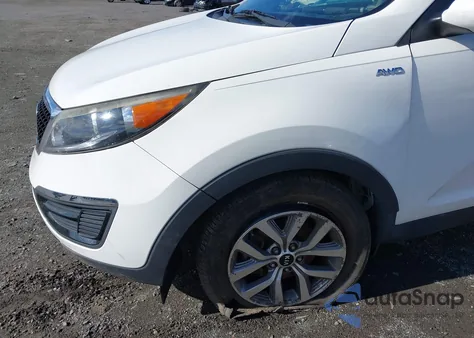 2016 Kia Sportage Lx из США, поврежденный, VIN KNDPBCAC1G7857593